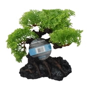 Komodo Bonsai Tree, Artificial Green Aquarium Decor Plant