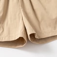 thumbnail image 6 of Gubotare Youth Shorts Boys Athletic Shorts Boys Shorts Basketball Kids Soccer Running Gym Shorts Active Sports Shorts 3T 4T (Khaki,3-4 Years), 6 of 8