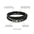 thumbnail image 4 of Graduation Gifts for Him Class of 2025 Necklace You Are Now Stronger Tougher and Smarter Graduate Love You Forever Bracelet, 4 of 8