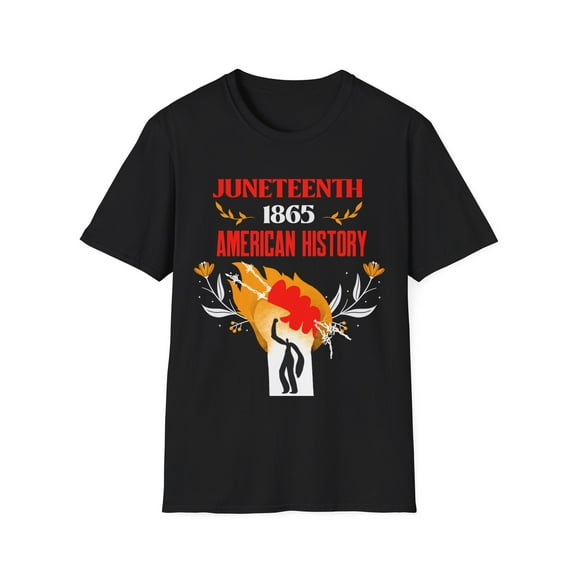 Black History Shirts for Men Juneteenth Shirts American History 1865 Free Black African Shirts