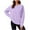 Purple-03, variant on Perfectbot Womens Workout Sweatshirts Round Neck Long Sleeve Plain Tops Fall Winter Gym Sports Shirts