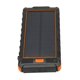 thumbnail image 3 of Cargador de teléfono solar portátil Banco de energía solar de 20000 mAh con brújula y linterna LED para exteriores Negro Naranja, 3 of 8