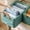 Green, variant on Steel Frame Storage Organizer Portable Home Textile Solution with Reinforced Fabric and Metal Frame for Efficient Closet Management