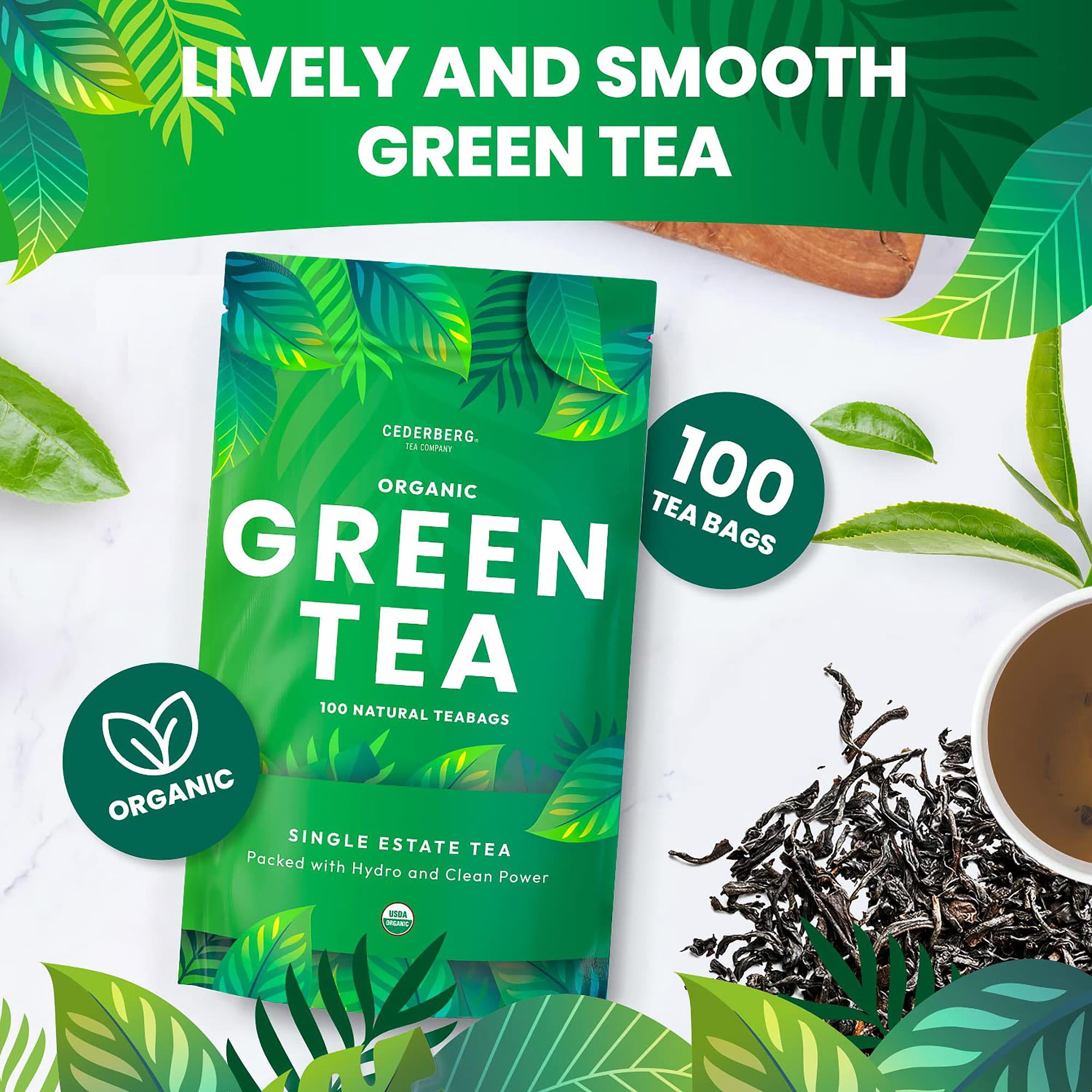 Cederberg Tea Company Organic Green Tea Bags -100 | Non GMO
