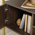 thumbnail image 5 of Sauder Harper Heights TV Stand For TVs up to 55", Rich Walnut Finish, 5 of 10