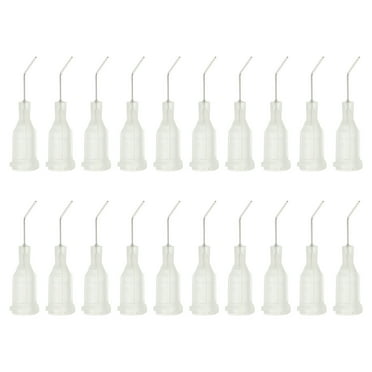 Uxcell Blunt Tip Dispensing Needles, 300 Pcs 0.5 Inch 27G Liquid Dispenser Needle with Lure Lock