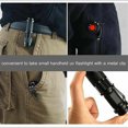 thumbnail image 4 of kurtrusly 5pcs UV Light Zoomable Flashlight flashlight UV flashlight Outdoor Hunting Body Fluids Inspection Purple Lamp Portable UV Torch, 395nm, 4 of 9