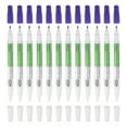 thumbnail image 1 of Unique Bargains Double Ended Disappearing Ink Fabric Marker Pen, Purple White 12 Pack, 1 of 6