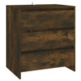 thumbnail image 3 of vidaXL 2 Piece Sideboard Smoked Oak Engineered Wood, 3 of 5