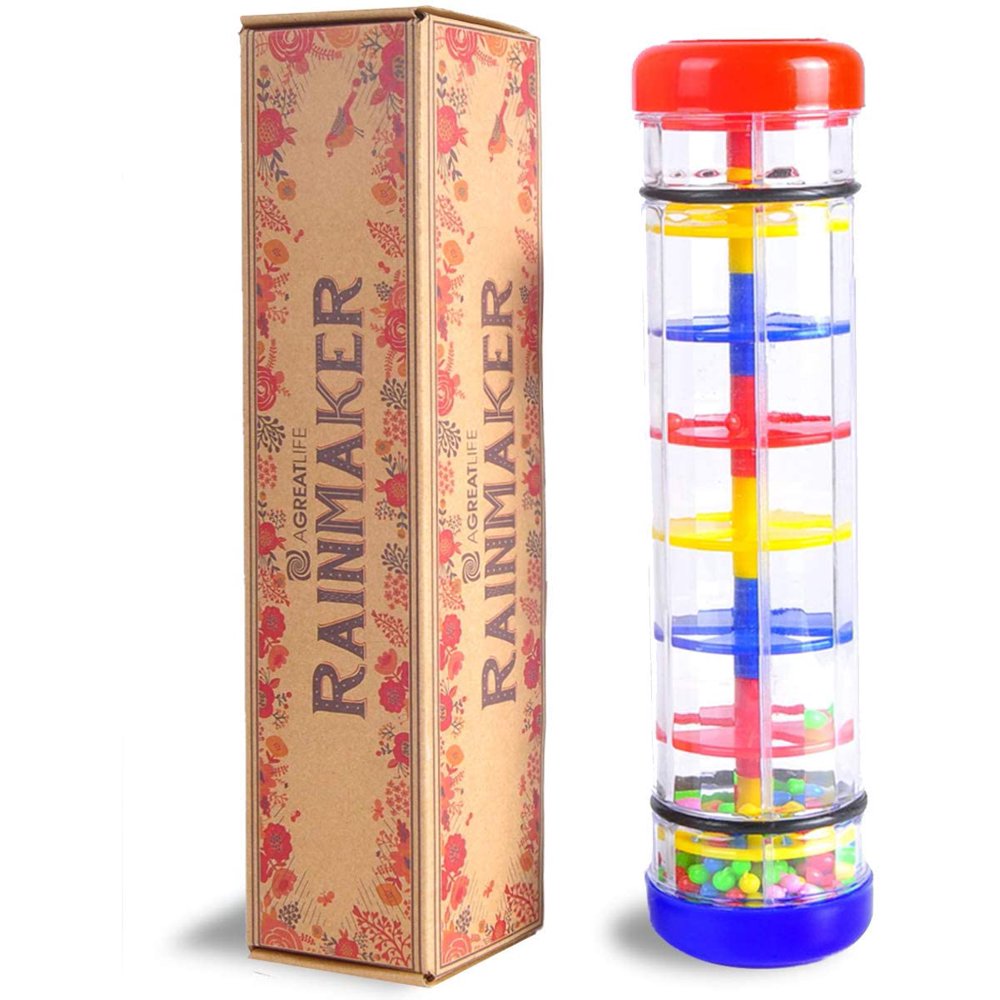 Rainmaker Toy for Babies Rain Stick Musical Instrument Raindrops Toy