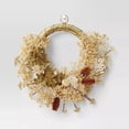 thumbnail image 4 of Asymmetrical Floral Preserved Fall Wreath - Threshold, 4 of 5
