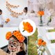 thumbnail image 5 of BRILLAR 30 cabezas de flores de clavel falsas, margaritas artificiales para decoración de fiestas, hogar y bodas, 5 of 5