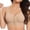 Khaki, variant on Plus size Bras for Women Front Closure Skin Friendly Comfort Bra For Seniors Wireless Bras