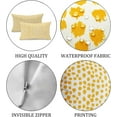 thumbnail image 4 of Yellow Outdoor Pillow Covers 12x20 Set of 2 Outdoor Waterproof Patio Decorative Spring Summer Sofa Bed Garden Balcony Cushion Covers Home Decor Gifts 001A, 4 of 6