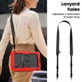 thumbnail image 7 of XYX for Lenovo Tab One 8.7 inch/Tab K9 2025 Case, 3in1 Heavy Duty Shockproof Tablet Cover with Stand, Shoulder Strap, Red, 7 of 7