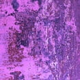 thumbnail image 1 of Ahgly Company Indoor Square Oriental Purple Industrial Area Rugs, 3' Square, 1 of 4