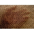 thumbnail image 4 of oneOone Cotton Silk Brown Fabric Giraffe Animal Skin Craft Projects Decor Fabric Printed By The Yard 42 Inch Wide, 4 of 4