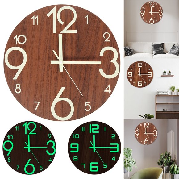 Lighted Wall Clocks