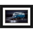 thumbnail image 1 of Damsten, Petri 18x12 Black Ornate Wood Framed with Double Matting Museum Art Print Titled - VW Kleinbus, 1 of 4