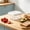 🌻 White#409, variant on Food Storage Container, Mini Plastic Fresh-Keeping Lunch Box 200ml 12x12x9cm, Microwave Safe Refrigerator Sealed Box for Meal Prep and Leftovers