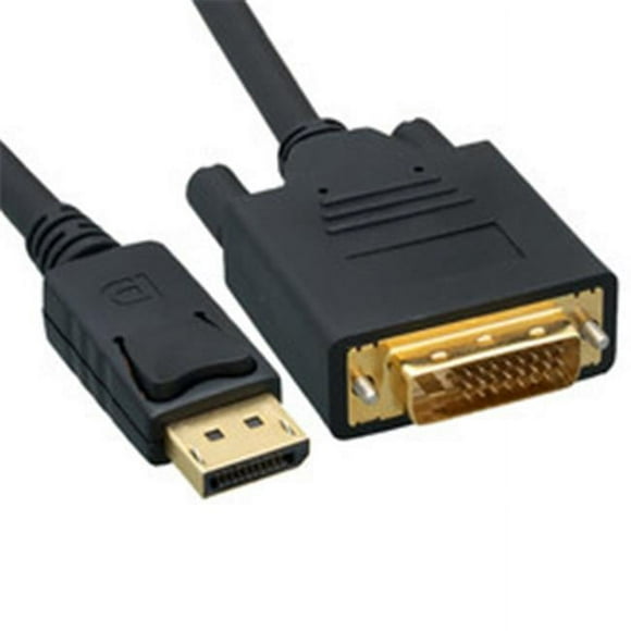 Cable Wholesale DisplayPort to DVI Video Cable- DisplayPort Male to DVI Male- 10 foot
