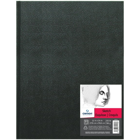 Canson Artist Series Harbound Sketch Book, 11" x 14"
