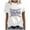 White, variant on Aboser Women's Vintage Baseball T-shirts Casual Short Sleeve Tee Shirt Summer Loose Crewneck Tops Trendy Baseball Softball Graphic Tees