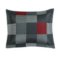 thumbnail image 3 of Latitude 5-Piece Gray Geo Blocks Bed-in-a-Bag, Queen, 3 of 5