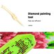 thumbnail image 2 of Cuadros Decorativos Pluma de pintura de diamante con forma de hueso Punta redonda Taladros Bolígrafo Tmvgtek embutido en tela, 2 of 8