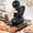 Wood, variant on HFHOME Glass Top Coffee Pod Holder Compatible with 36 Vertuo Pods, Crystal Tempered Glass Coffee Capsules Drawer, Capsule Storage Organizer for K-Cup Pods Office Home Counter, Black