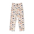 thumbnail image 2 of Fotbe South American Animals Men's Pajama Pants,Sleepwear Pants,Pj Bottoms Drawstring And Pockets-, 2 of 7