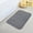 1PCS-gray, variant on Semfri 2 Pcs Memory Foam Bathroom Rug Set Toilet Mat Sets Bathroom Rug Set Bathroom Mats for Bathroom Floor Brown