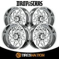 thumbnail image 3 of 22x14 Dropstars F60P1 Forged Full Polished Wheel 5x5 -76, 3 of 5