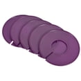 thumbnail image 1 of Unique Bargains Round Blank Wardrobe Size Separators Clothes Divider, Purple 20 Pack, 1 of 5