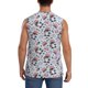 thumbnail image 4 of Fotbe I Love USA Men's Camiseta sin Mangas Estampada para Hombres, Playera Casual para Gimnasio, Entrenamiento, Playa-3X-Large, 4 of 7