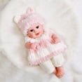 thumbnail image 3 of Handmade Baby Doll Clothes Dress Outfits Costumes Pajamas for 11.8 Inch Dolls Christmas Birthday Gift - Style1, 3 of 6