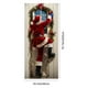 thumbnail image 3 of Decoración Navideña para Puerta: Borde Decorativo para Fiestas de Papá Noel, Pegatinas para Puertas con Escena de Papá Noel y Tela Colgante., 3 of 6