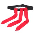 thumbnail image 1 of AURARMLET Bandes de Football Drapeau Rouge Réglables Ceinture en Nylon pour Entraînement Extérieur et Jeux Compétitifs, 1 of 7