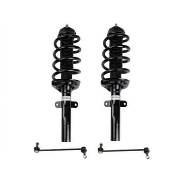 Front Strut Coil Spring Sway Bar Link Kit 4 Piece - Compatible with 2015 - 2020 Ford Transit-350 2016 2017 2018 2019