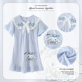 thumbnail image 1 of Pijama de anime para niños Cinnamoroll Kuromi Melody camisón lindo camisón de manga corta vestido de dormir regalo para niña, 1 of 2