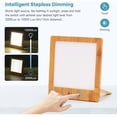 thumbnail image 2 of Light Therapy Lamp, 10000 Lux LED Therapy Lamp, Touch Control LED Lamp for Indoors, LED Solar Light for Home Office, Timer, 2 of 4
