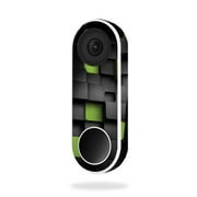 MightySkins NEHEL-Cubes Skin for Nest Hello Video Doorbell - Cubes