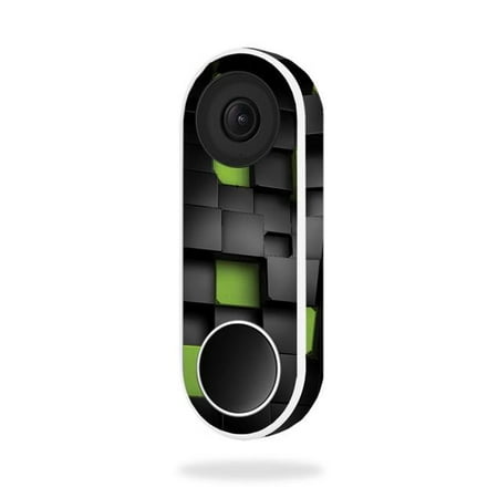 MightySkins NEHEL-Cubes Skin for Nest Hello Video Doorbell - Cubes
