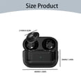 thumbnail image 3 of Wireless New Mini Earbuds，Wireless Sleep Headphone,Bluetooth Earphones，Using Physical Noise Reduction，Mini Compact Sleep Without Feeling Wear，Headset Low Latency and High Battery Life，1 PCS, 3 of 9