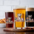 thumbnail image 4 of Happy Mother's Day Chinese Crested with Sweets and Flowers at a Picnic 16oz Pint Beer Glass Mug Dog Lover Beer Glasses Cup - 13005, 4 of 5
