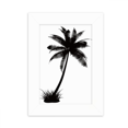 thumbnail image 1 of Coconut Tree Beach Black Outline Desktop Photo Frame Picture Display Decoration Art Painting, 1 of 3