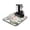White-39, variant on Washable Rubber Multicolored Floral Dish Drying Mats for Kitchen Counter Home Large Coffee Bar Pad Accessories and Decor for Utensils Stemware 16''x18''