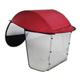 thumbnail image 1 of Toldo Cubresol Con Parabrisas Rojo Motoneta, 1 of 2