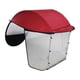 thumbnail image 1 of Toldo Cubresol Con Parabrisas Rojo Motoneta, 1 of 2