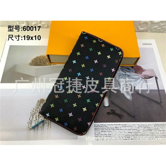 Luxury Designer Wallets: Stylish Women's Long Purses with Zipper for 2024 - High-Quality Short Purse Card Holder Pocket Coin Purse for Ladies (B60017)-